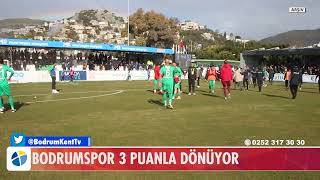 BODRUMSPOR 3 PUANLA DÖNÜYOR