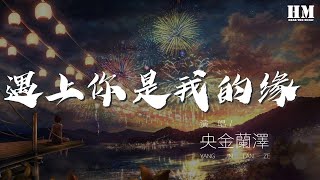 央金蘭澤 - 遇上你是我的緣 『就像山裏的雪蓮花』【動態歌詞Lyrics】