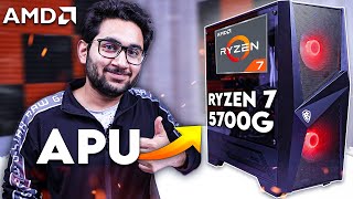 AMD Ryzen 5700G APU PC Build | Gaming, Editing & Benchmarks