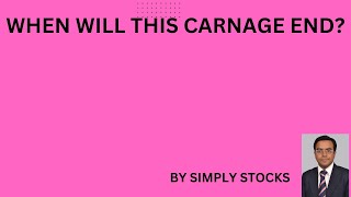 The smallcap meltdown continues. Where are we in terms of valuations and where is this heading?