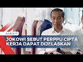 Jokowi Sebut Polemik Perppu Cipta Kerja Hal Biasa