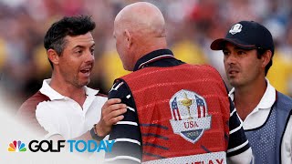 Rory McIlroy, Joe LaCava situation 'still a bit tense' after Ryder Cup | Golf Today | Golf Channel