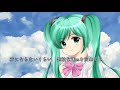 【初音ミクv4x】素敵なkiss【銀河方面p＠神野貴志】