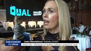 Karlovy Vary: Diskutovalo se o duálním vzdělávání i polytechnice v kraji (TV Západ)