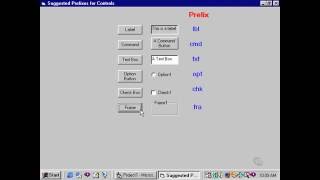Naming Rules and conventions for controls- vb6 tutorial 8