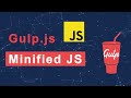 How to Minify JavaScript/jQuery using Gulp JS | JS file minify with Gulp JS