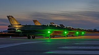 F-16 - Falcons in the night 4K