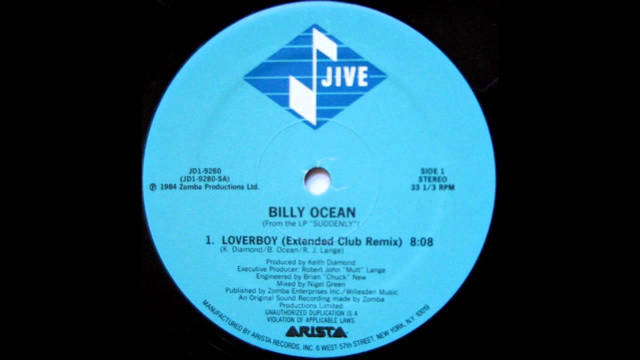 Loverboy (Extended Club Remix) - Billy Ocean - YouTube