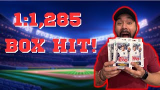 Opening 2025 Topps Series 1 Hanger Boxes – INSANE 1:1,285 Box Hit!