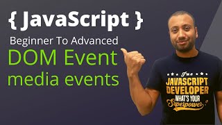 javascript bangla tutorial 62 : DOM Event | Event Object | media events