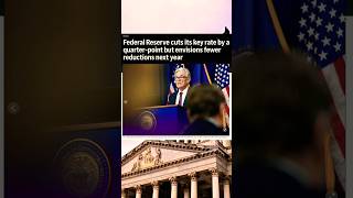 The Federal Reserve Envisions Fewer Rate Cuts In 2025 🤯 #foryou #news #world #economy #politics