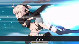 【FGO】水着 沖田総司 宝具＋EXアタック【Fate/Grand Order】swimwear　Okita Souji  NP＋EXattack【FateGO】