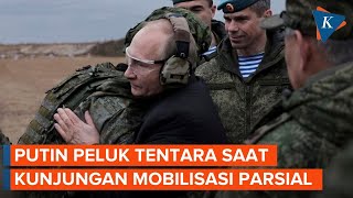 Putin Tanya Keluarga Tentara Rusia Saat Kunjungan Mobilisasi Parsial