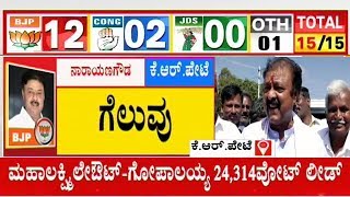 BJP Candidate Narayana Gowda Reacts After Winning From KR Pet | Karnataka By-Election Result