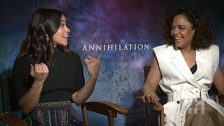 'Annihilation's' Leading Ladies Used Intense Military Training As Bonding Experience