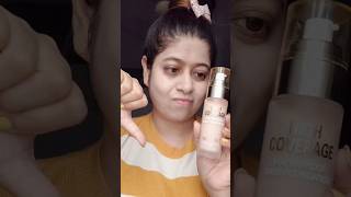 📢🙅🏻‍♀️❌❌❌DO NOT BUY THIS FOUNDATION ❌❌❌ #swissbeauty #shorts #viral #youtubeshor