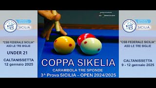 CARAMBOLA - 2024/25 - T5 - UNDER 21 - COPPA SIKELIA - 12/01/2025