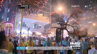 Pawai Naga Api Sambut Musim Gugur di Hongkong