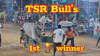 1st prize winner's 5500 Thota Srinivasarao gari new category bull's in mellachervu