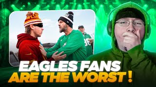 DGF Kam Reacts to Snarp Trolling Eagles Fans in Philly!