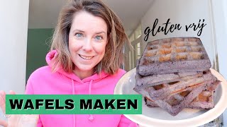 GLUTENVRIJE WAFELS NAMAKEN van Vloggloss | VEGAN