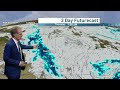 digital weather forecast for oct.16 2023 with john sauder