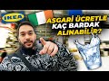 İRLANDA'DA ASGARİ ÜCRETLE IKEA ALIŞVERİŞİ! (1750 EURO'YA KAÇ BARDAK ALDIM?)