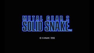 Metal Gear 2 Solid Snake OST The Front Line extended