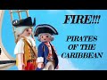 Playmobil Pirates of the Caribbean Fire! 🏴‍☠️ Stop Motion