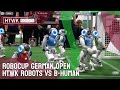 Final! RoboCup German Open - HTWK Robots vs. B-Human (German commentary)