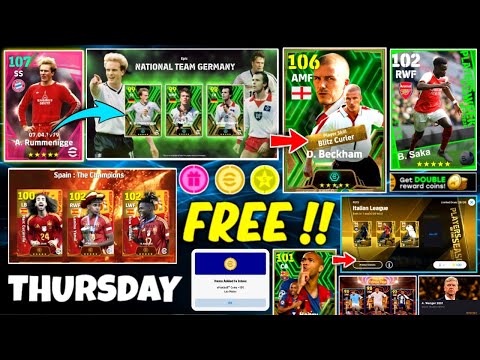 Lo que viene el jueves y el próximo lunes eFootball 2024 Mobile Free Epic, Free Coins y New Pot's