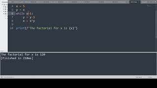 11 Factorial in Python | Python Programming