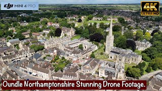 Oundle Northamptonshire | Stunning Drone Footage | 4K | DJI Mini 4 Pro.