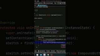 Switch Button - Switch Button in Android Studio #android #switch #button