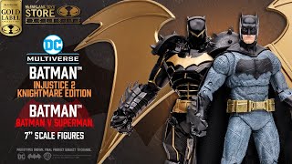 NEW DC Multiverse⢠Batman⢠Bundle (2) 7" Figures | Action Figure Showcase