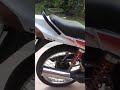 Panas enjin  Rxz dulu sblm ride hari minggu