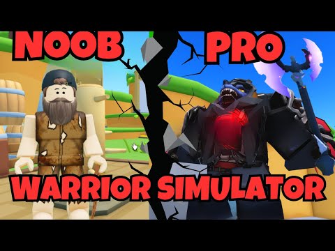 I Went Noob to Pro In Roblox Warrior Simulator