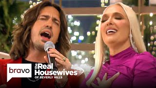 Erika Jayne Helps Diana Jenkins Fiancé Sing a Christmas Carol | RHOBH Highlight (S12 E12) | Bravo