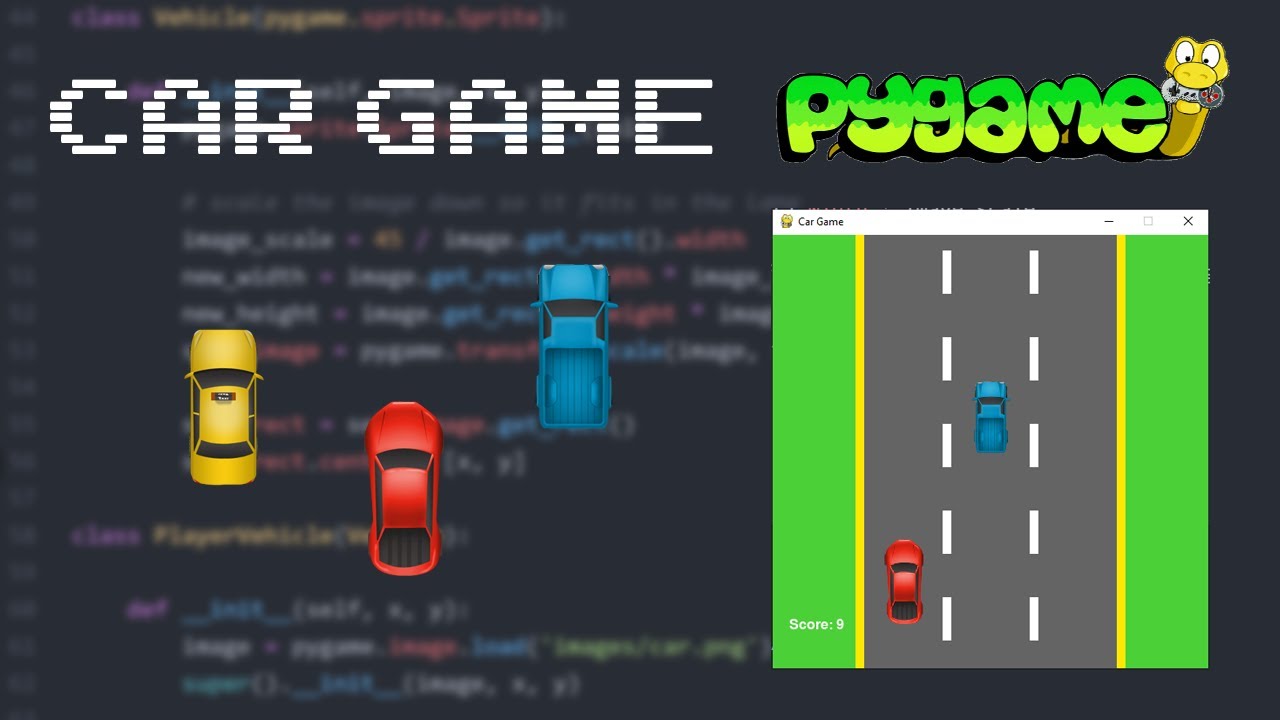 Car Game In Python Source Code At Paul Hines Blog