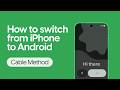 How to Transfer Data from iPhone to Android With a Cable