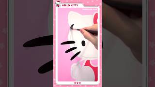 HELLO KITTY Painting Satisfying #hellokitty #painting #sanrio