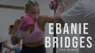 Ebanie Bridges Backstage
