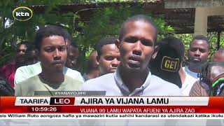 Ajira kwa vijana Lamu: Vijana 99 wapata afueni ya ajira zao