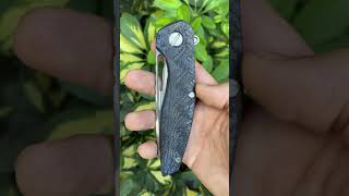 SHIROGOROV 111 GEN 5 - M390 BLADE - BLUE CARBON FIBER HANDLE - MRBS KNIFE FROM RECON 1