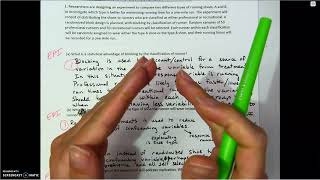 Thursday 5/14 blocking, randomize, replication