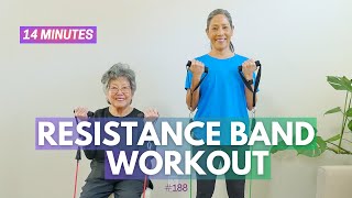 Resistance Band Workout for Beginners | Exercise for Seniors