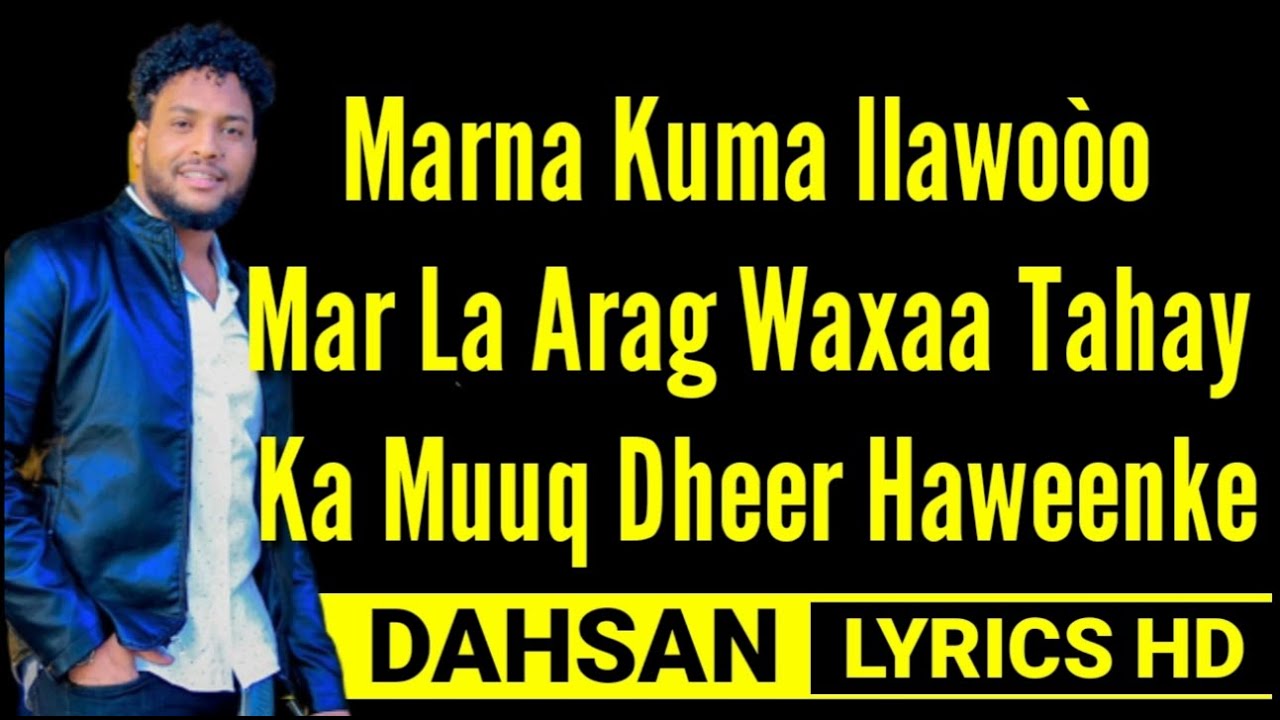 FAYSAL MUNIIR MAR LA ARAG HEES CUSUB 2022 LYRICS - YouTube