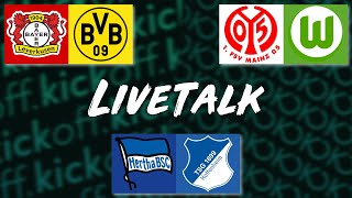 🔴 LIVE: Bundesliga Konferenz mit Bayer Leverkusen vs. Borussia Dortmund  | LiveTalk Bundesliga