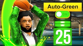 I Used AUTO GREEN With A 25 3PT RATING in NBA 2K23