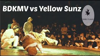 BDKMV (Hayato 1, Peeta, Kishitake) vs Yellow Sunz. Top 16. Burn City Japan